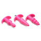 Заказать Набор из 3 розовых анальных пробок с вибропулей Thrill Trio Anal Plug Set