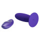 Заказать Фиолетовый анальный вибростимулятор Remote Control Vibrating Plug Youth - 11 см.