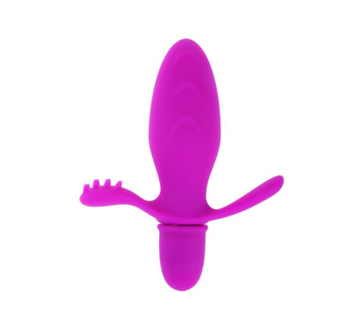 Анальный стимулятор с вибрацией Fitch - 11,4 см.