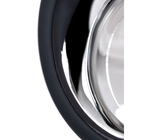 Черный анальный стимулятор Sagitta - 15 см.