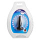 Заказать Дымчатая анальная мини-пробка с вибропулей Vibrating Bum Tickler Mini Anal Plug - 6,3 см.