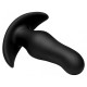 Заказать Черная анальная вибропробка Kinetic Thumping 7X Prostate Anal Plug - 13,3 см.