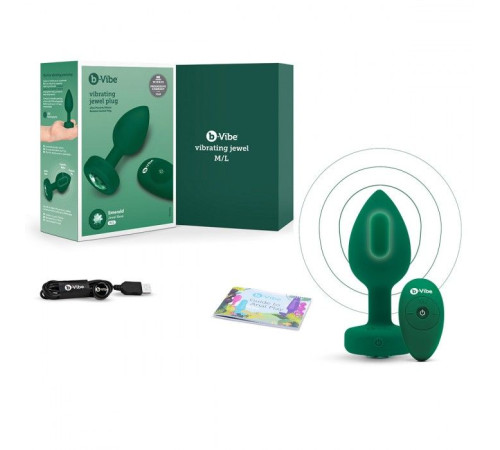 Зеленая анальная вибровтулка с кристаллом Vibrating Jewel Plug M/L - 10,5 см. Зеленая анальная вибровтулка с кристаллом Vibrating Jewel Plug M/L - 10,5 см.