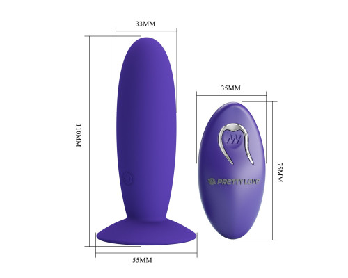 Заказать Фиолетовый анальный вибростимулятор Remote Control Vibrating Plug Youth - 11 см. Заказать Фиолетовый анальный вибростимулятор Remote Control Vibrating Plug Youth - 11 см.