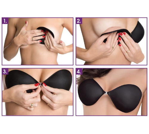 Бюстгальтер силиконовый самоклеящийся без бретелек