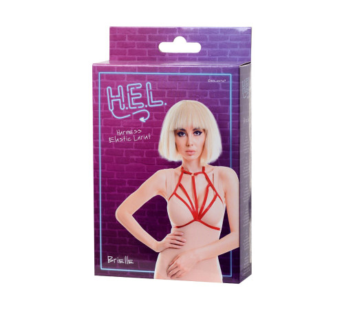 Красная портупея H.E.L. Brielle Красная портупея H.E.L. Brielle