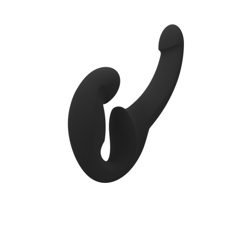 Черный безремневой страпон Share Lite