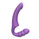 Заказать Фиолетовый безремневой страпон Straples Strap-On Dildo