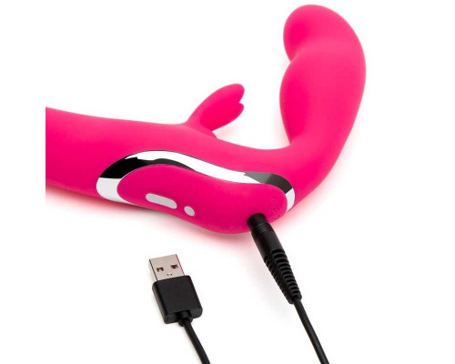Заказать Ярко-розовый безремневой страпон Rechargeable Vibrating Strapless Strap-On Заказать Ярко-розовый безремневой страпон Rechargeable Vibrating Strapless Strap-On
