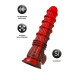 Силиконовый вибратор Monster Tops - 27 см.