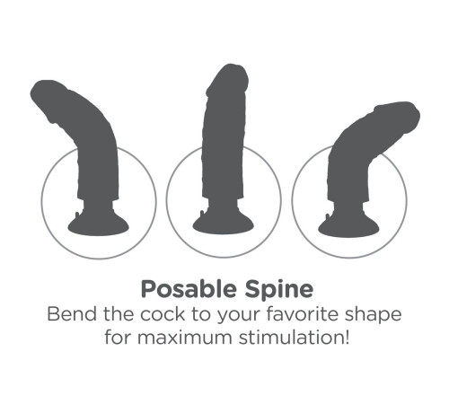 Большой реалистичный вибромассажер на присоске 9 Vibrating Cock - 24,8 см. Большой реалистичный вибромассажер на присоске 9 Vibrating Cock - 24,8 см.