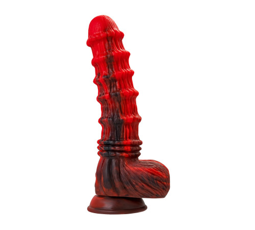 Силиконовый вибратор Monster Tops - 27 см.