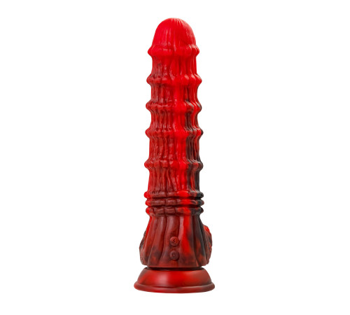 Силиконовый вибратор Monster Tops - 27 см.