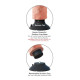 Заказать Телесный виброфаллос со съемной присоской 9 Vibrating Cock with Balls - 22,9 см.