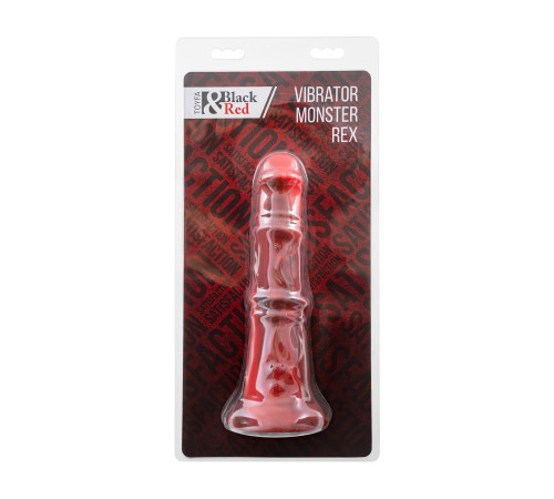 Силиконовый вибратор Monster Rex - 24,5 см.