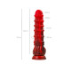 Силиконовый вибратор Monster Tops - 27 см.