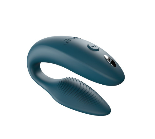 Зеленый вибратор для пар We-Vibe Sync 2 с пультом ДУ