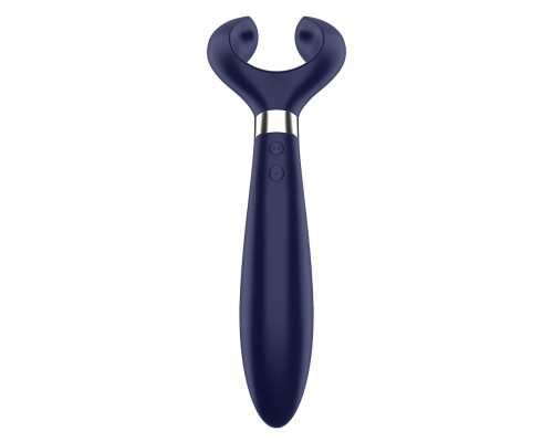 Заказать Синий вибромассажер для пар Satisfyer Endless Fun