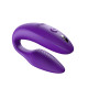 Заказать Фиолетовый U-образный вибратор для пар We-Vibe Sync 2