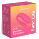 Заказать Розовый вибратор для пар We-Vibe Sync Lite