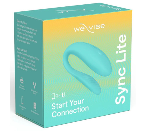 Мятный вибратор для пар We-Vibe Sync Lite