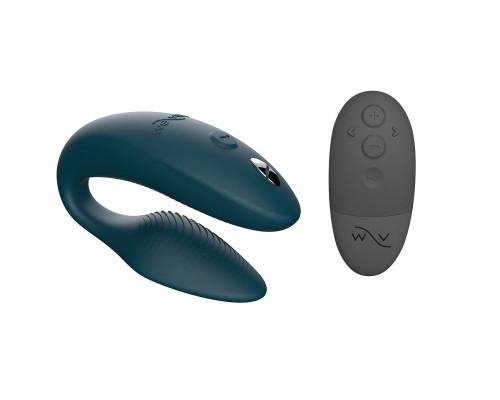 Заказать Зеленый вибратор для пар We-Vibe Sync 2