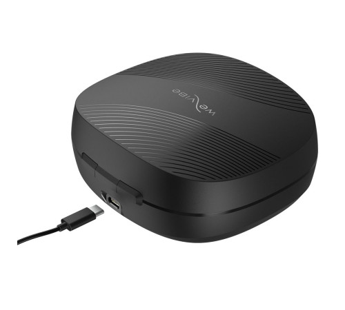 Черный вибратор для пар We-Vibe Chorus Pro