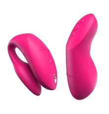 Розовый вибратор для пар We-Vibe Chorus Pro
