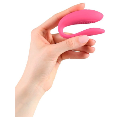 Розовый вибратор для пар We-Vibe Sync Lite