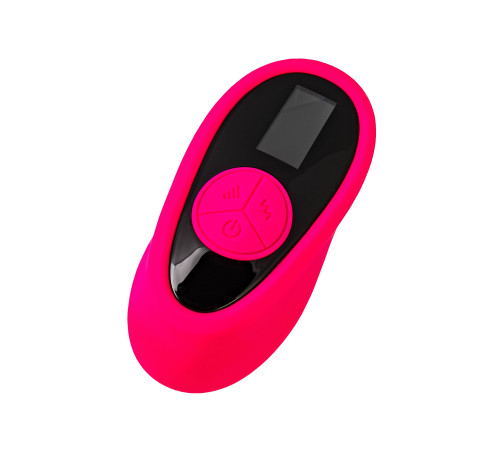 Розовый вибратор для пар Prawno с пультом ДУ