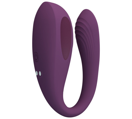 Фиолетовый вибратор для двоих Aari