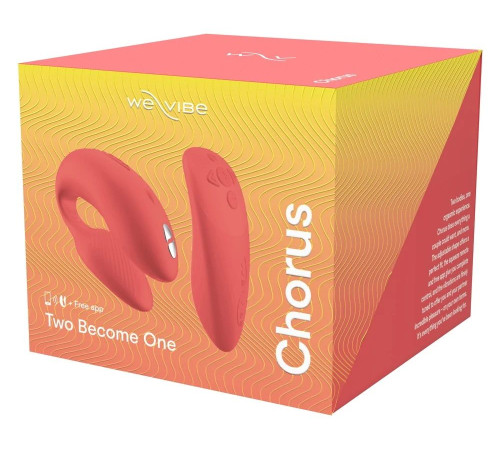 Коралловый вибратор для пар We-Vibe Chorus