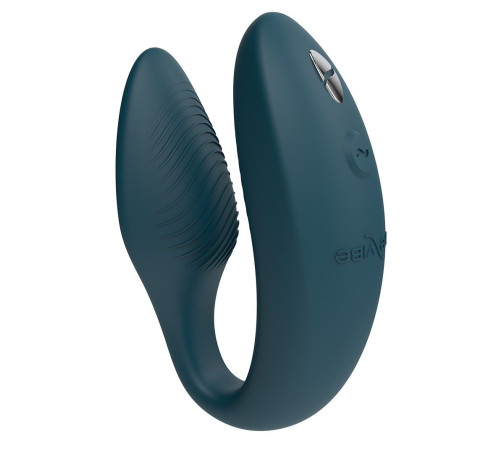 Зеленый вибратор для пар We-Vibe Sync 2 с пультом ДУ