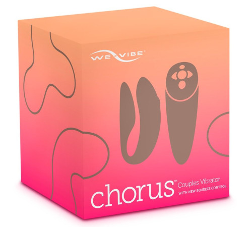 Розовый вибратор для пар We-Vibe Chorus