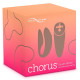 Заказать Розовый вибратор для пар We-Vibe Chorus
