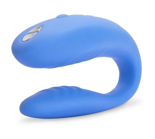 Голубой вибромассажер для пар We-Vibe Match