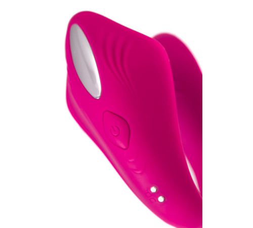 Розовый вибратор для пар Cobrum с пультом ДУ