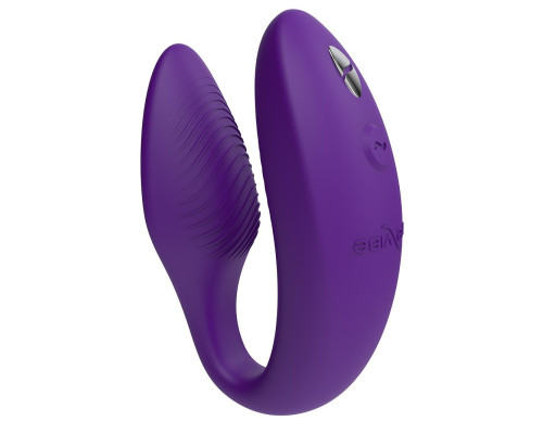 Заказать Фиолетовый U-образный вибратор для пар We-Vibe Sync 2