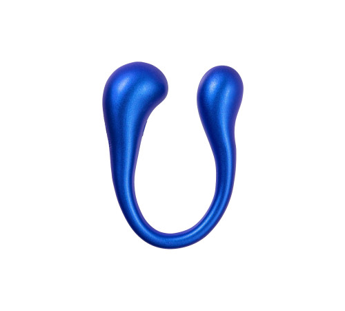 Синий многофункциональный вибратор Etern с пультом ДУ