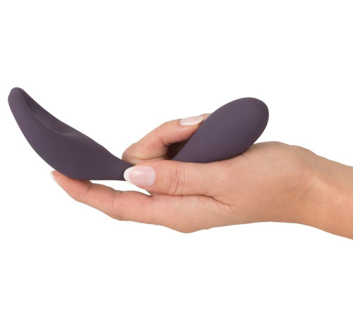 Фиолетовый универсальный вибратор Remote Controlled Couples Vibrator