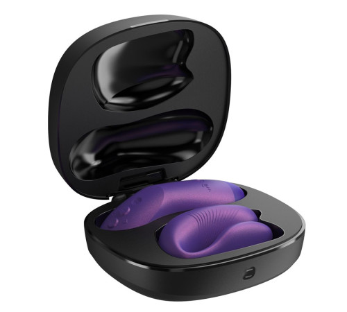 Фиолетовый вибратор для пар We-Vibe Chorus Pro