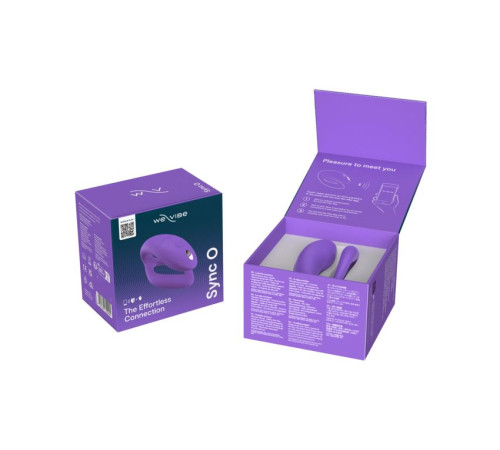 Фиолетовый вибратор для пар We-Vibe Sync O