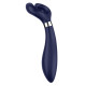 Заказать Синий вибромассажер для пар Satisfyer Endless Fun