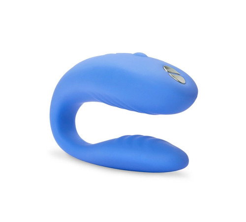 Голубой вибромассажер для пар We-Vibe Match