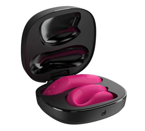 Розовый вибратор для пар We-Vibe Chorus Pro