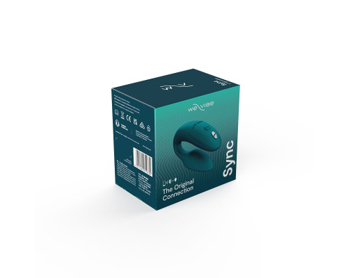 Заказать Зеленый вибратор для пар We-Vibe Sync 2