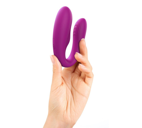 Лиловый вибратор для пар Match Up Couple Vibrator with Remote Control Лиловый вибратор для пар Match Up Couple Vibrator with Remote Control