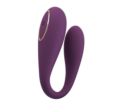 Фиолетовый вибратор для двоих August