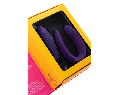 Заказать Фиолетовый вибратор для пар Satisfyer Double Plus Remote с пультом ДУ Заказать Фиолетовый вибратор для пар Satisfyer Double Plus Remote с пультом ДУ