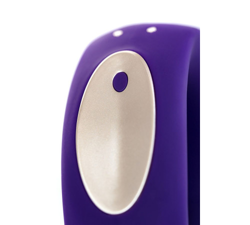 Фиолетовый вибратор для пар Satisfyer Double Plus Remote с пультом ДУ Фиолетовый вибратор для пар Satisfyer Double Plus Remote с пультом ДУ